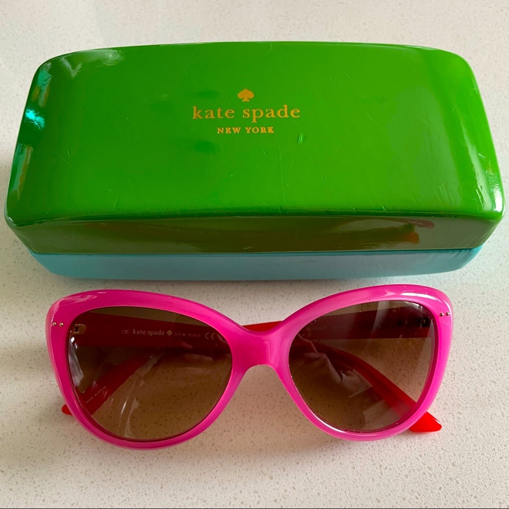 Kate Spade New York Cat Eye Pink Sunglasses